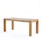 Manhattan Comfort Rectangle Dining Set of 9 W/ Paragon Chairs, 70.86 in L, American Solid Ash Wood, Nature 8-DT02DCCA05-OM - alternate 10